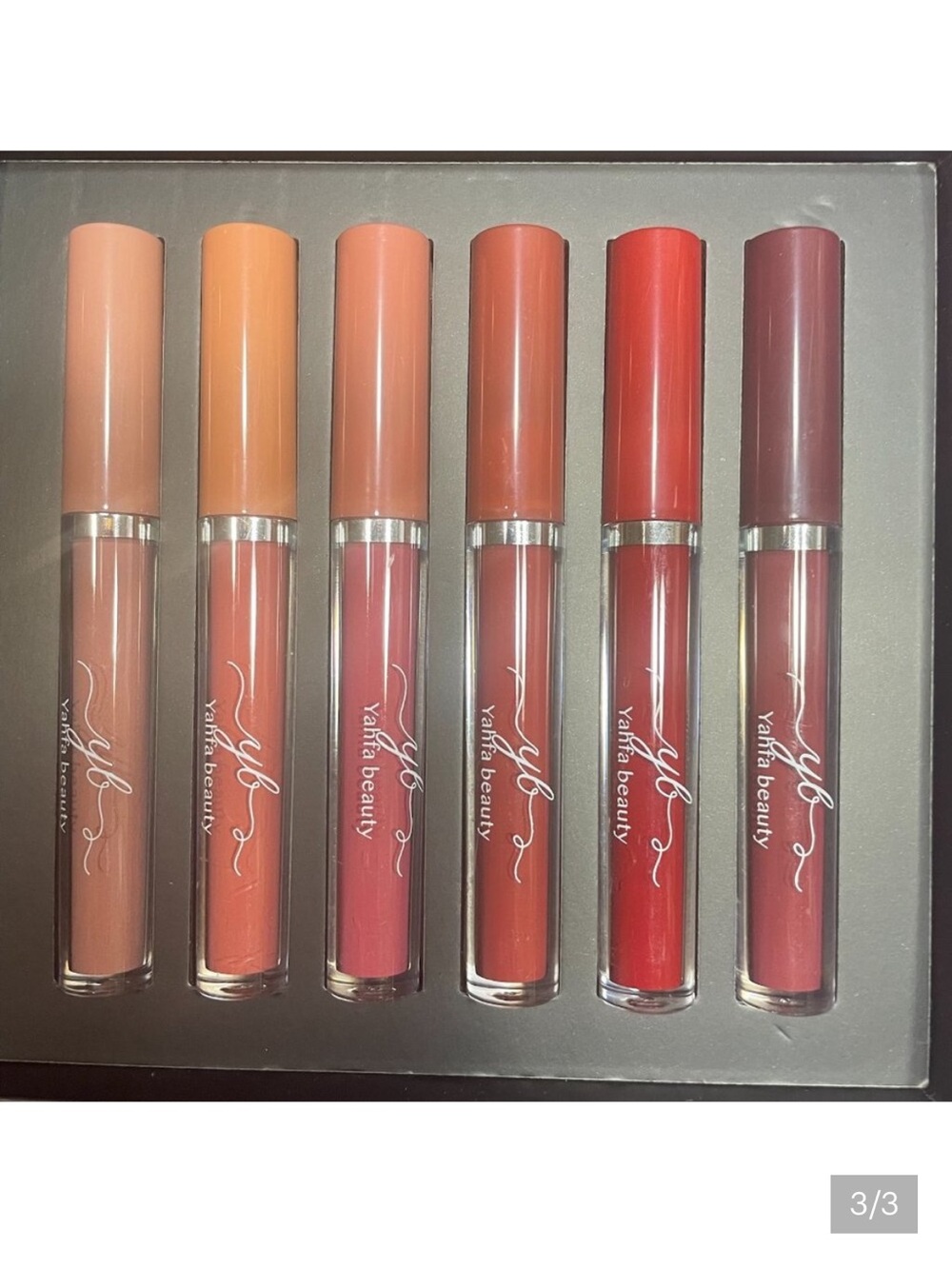 YAHFA BEAUTY MATTE LIQUID LIPSTICK X 6